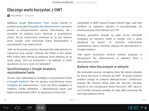 Artykuł wyświetlany z RSS