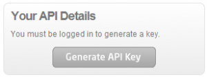 Generowanie klucza API